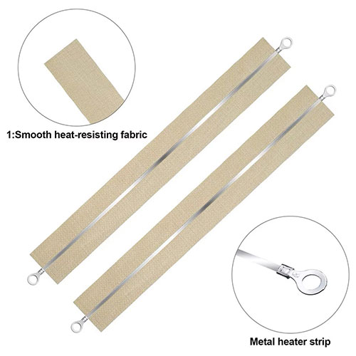 Heating Element With Teflon Cloth Sealing Machine Impulse sealer