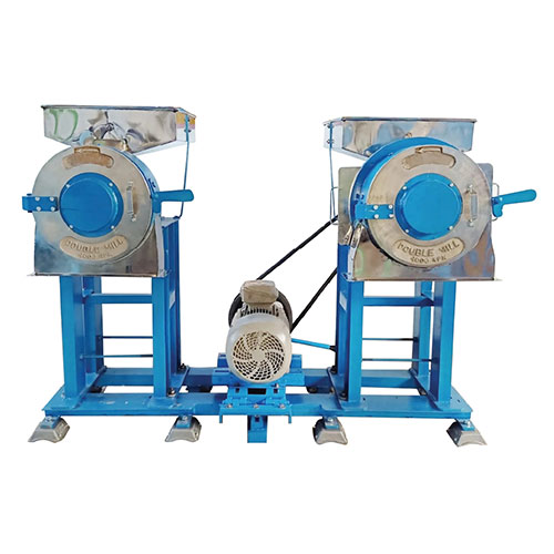 Double Stage Double Head Pulveriser Machine for Fine Grinding
