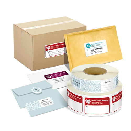 Shipping and Mailing Labels for Packaging and Logistics