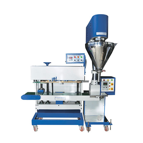 Vertical Pouch Sealing Machine with Auger Filler for Powder Packaging