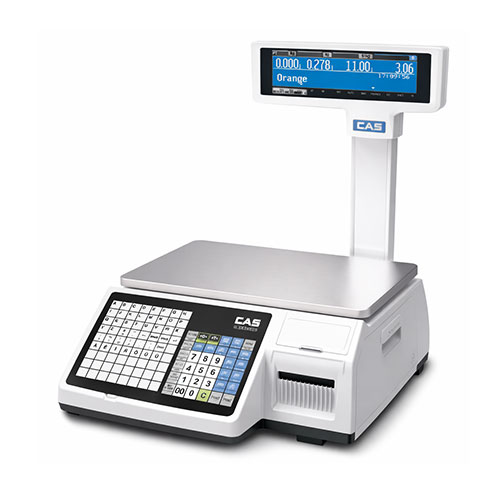 CAS Label Scale for Weighing and Barcode Printing